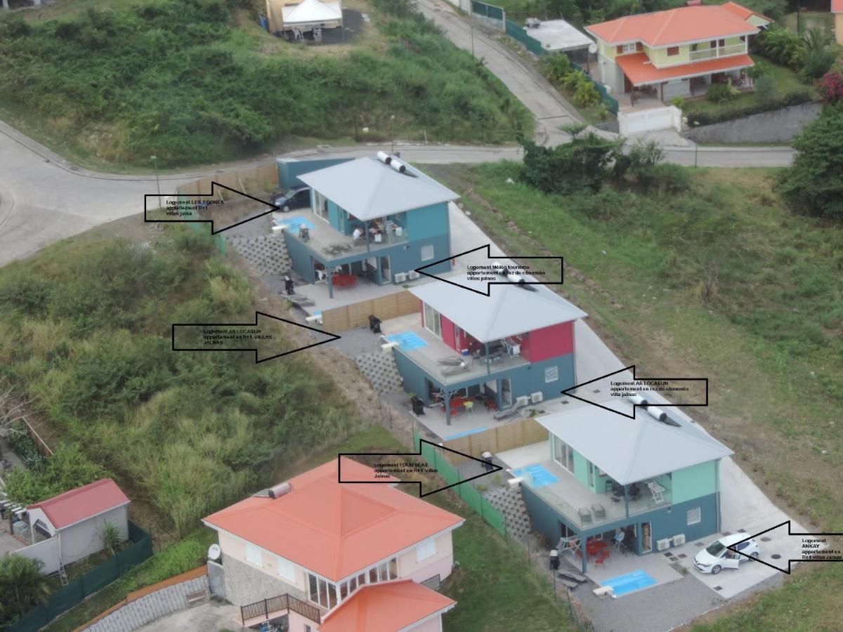 Les Villas Jalnas Logement Hateya Les Trois-Ilets Exteriér fotografie